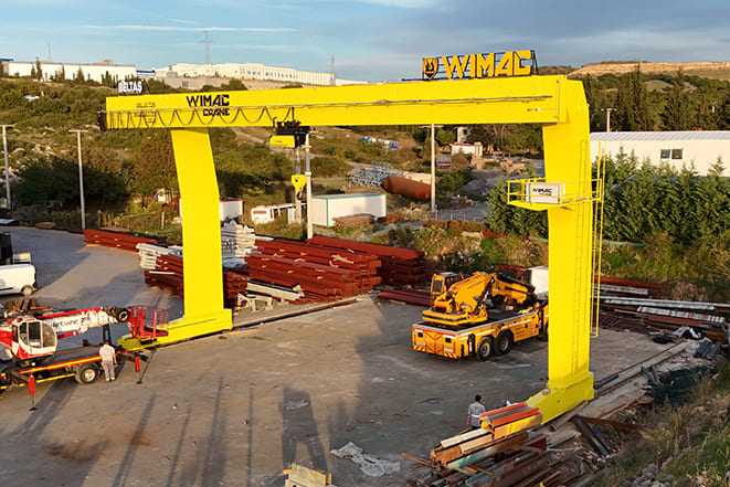 L-type gantry crane hoist