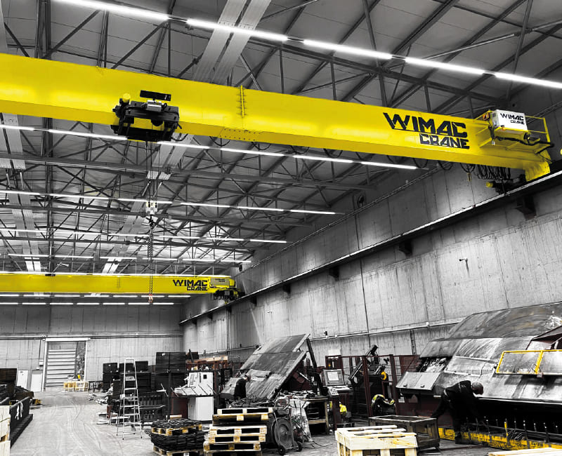 Single girder overhead crane manufacturer Turkey - Lightweight bridge crane EOT crane
